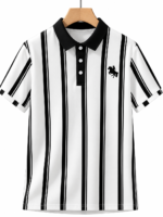 Manfinity Hypemode Polo de Hombre a Rayas - Imagen 3
