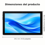 Tablet ATMPC 10.1” Android 14, 128 GB, 12 GB RAM con Teclado, Ratón, Funda y Lápiz Táctil - Imagen 2